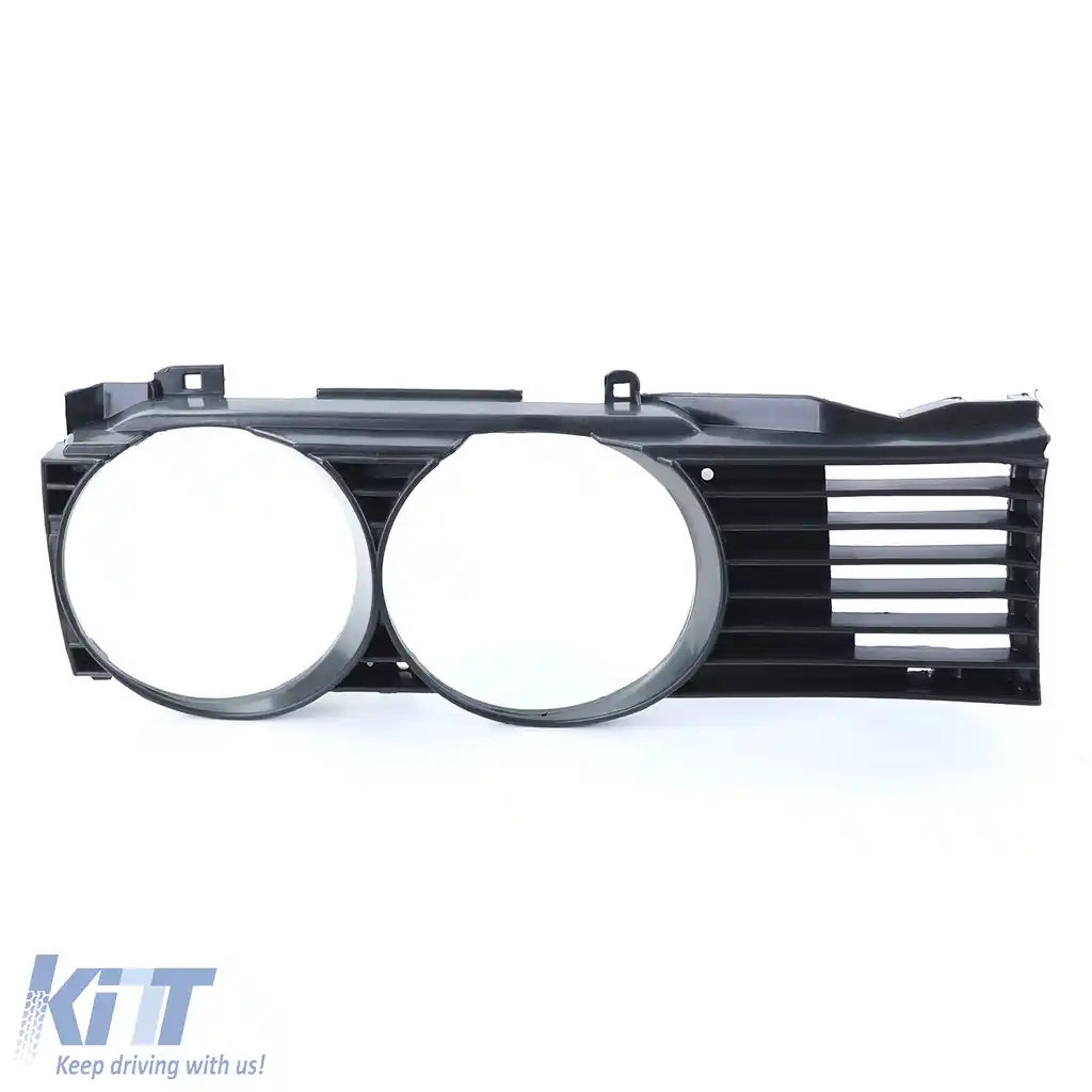 Grila de ornament pentru far dreapta, potrivită pentru BMW Seria 7 E32 86-92 730i 735i