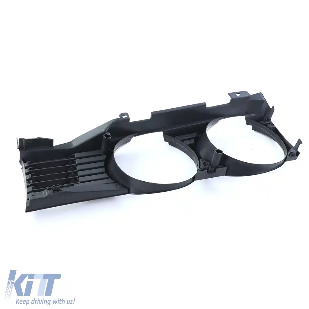 Grila de ornament pentru far dreapta, potrivită pentru BMW Seria 7 E32 86-92 730i 735i-image-6201279