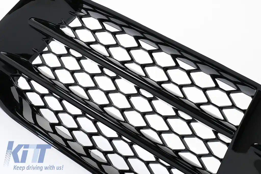 Grila Laterala Partea STANGA compatibil cu Audi A5 8T (2007-2016) RS5 Design Negru-image-6109712