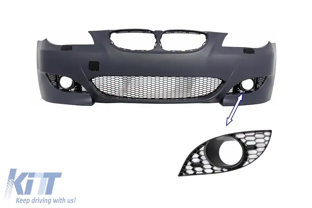 Grila Laterala STANGA compatibil cu BMW Seria 5 E60 E61 (2003-2010) numai Bara M5 Design