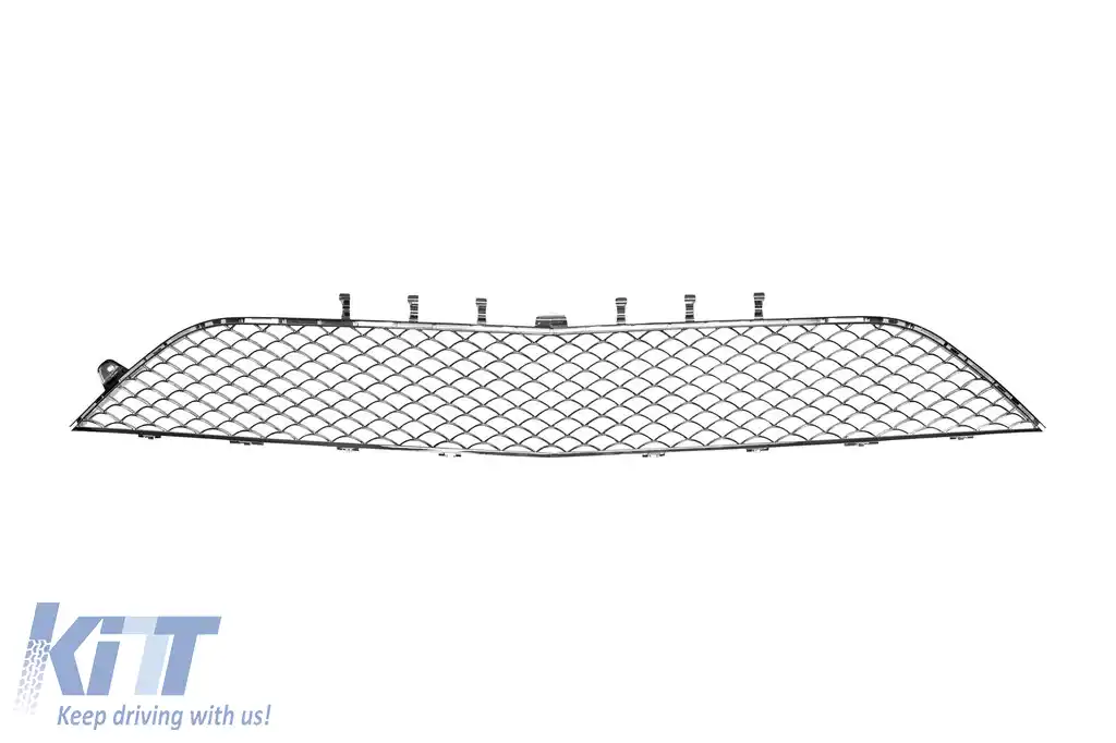 Grilaj central potrivit pentru bara de protecție frontală A Design tip S65 pentru Mercedes Clasa S W222 2013-2017