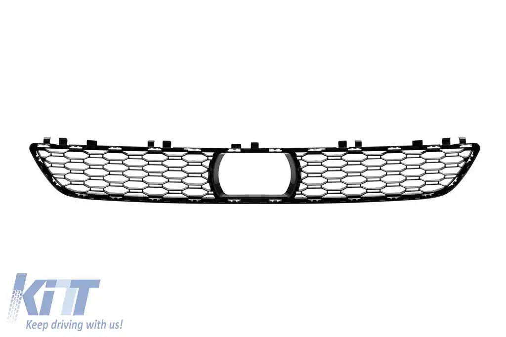 Grilaj central potrivit pentru bara frontală M Technik pentru BMW Seria 5 G30 sedan, G31 break după 2017 cu ACC