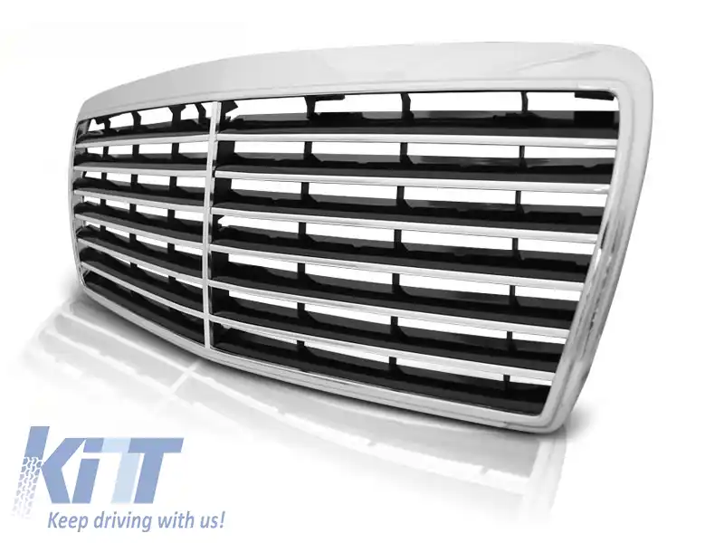 image-26-GRILAJ CROMAT potrivit pentru MERCEDES W124 E-KLASA 05.93-06.95