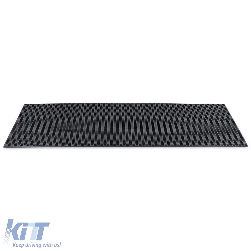 Grilaj de curse din plasă de tip fagure din plastic ABS, cu plasă fină, pentru grila de bara de protecție 120x40cm-image-6326990