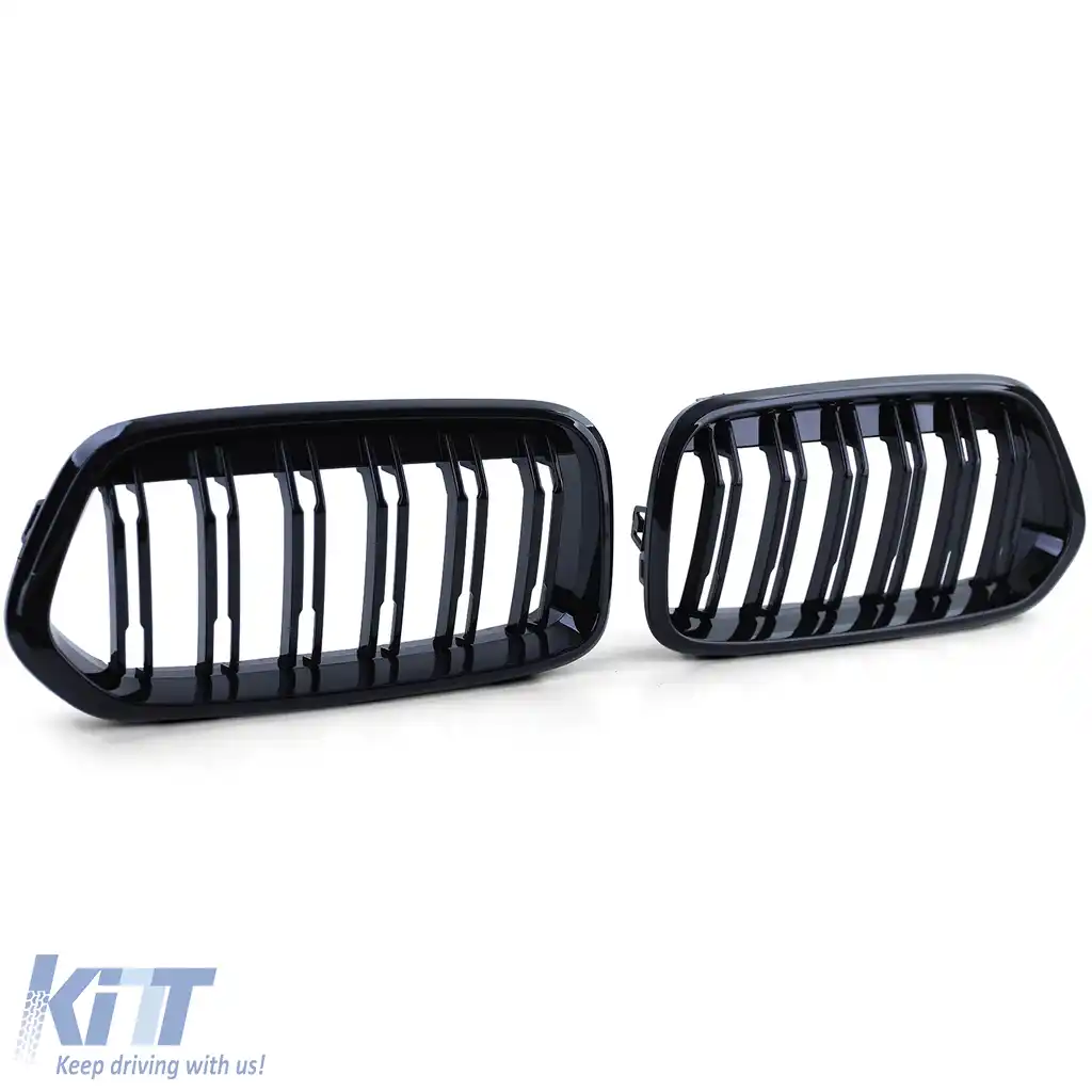 Grilaj de performanță sport cu dublu fante lucios, potrivit pentru BMW X2 F39 din 18-image-6201266