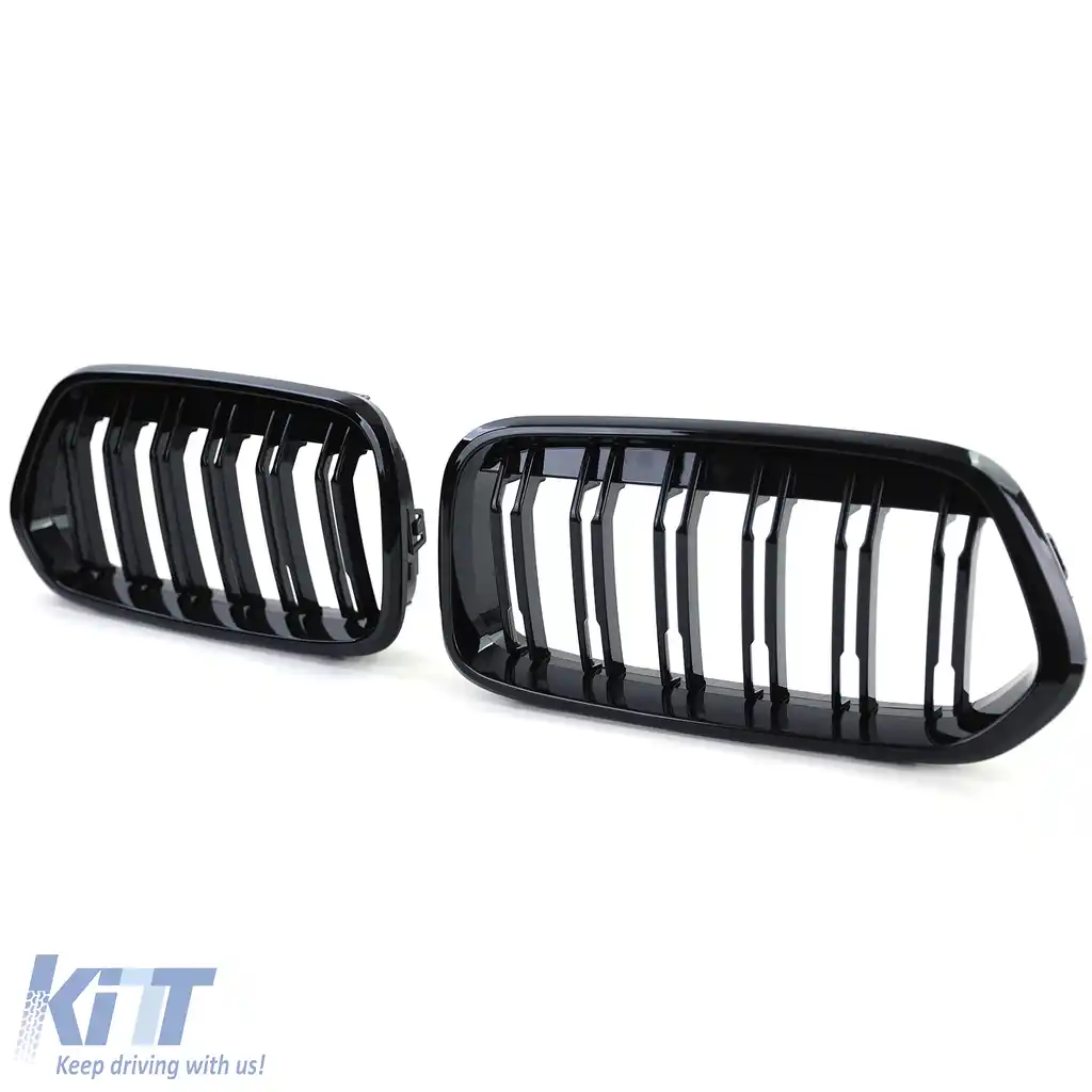 Grilaj de performanță sport cu dublu fante lucios, potrivit pentru BMW X2 F39 din 18-image-6201267