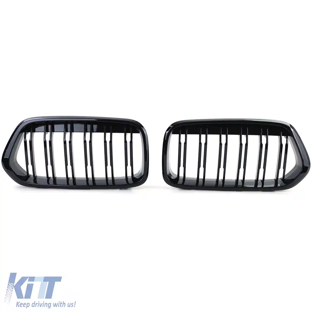 Grilaj de performanță sport cu dublu fante lucios, potrivit pentru BMW X2 F39 din 18-image-6201268