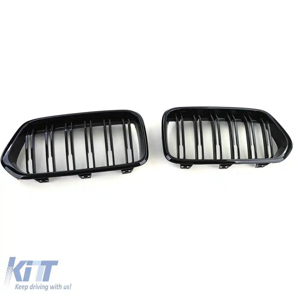 Grilaj de performanță sport cu dublu fante lucios, potrivit pentru BMW X2 F39 din 18-image-6201272