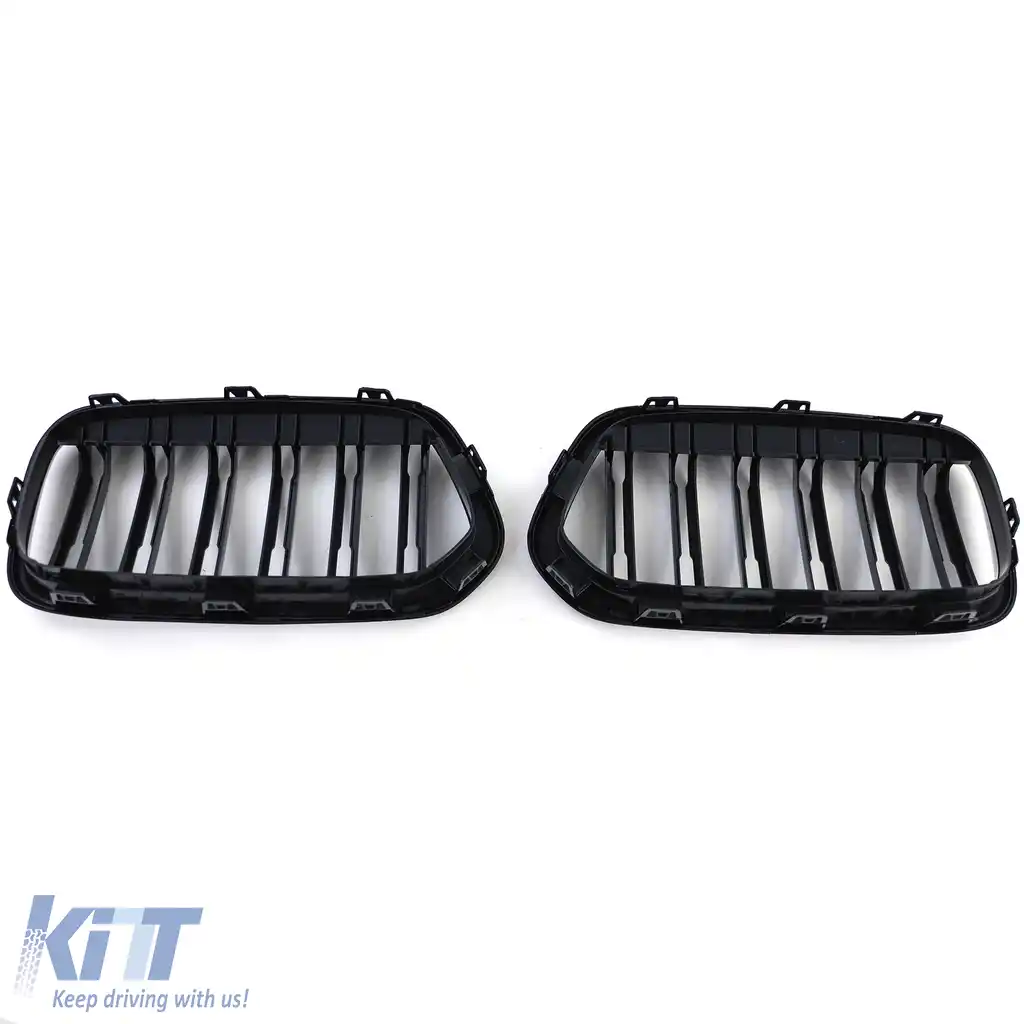 Grilaj de performanță sport cu dublu fante lucios, potrivit pentru BMW X2 F39 din 18-image-6201273