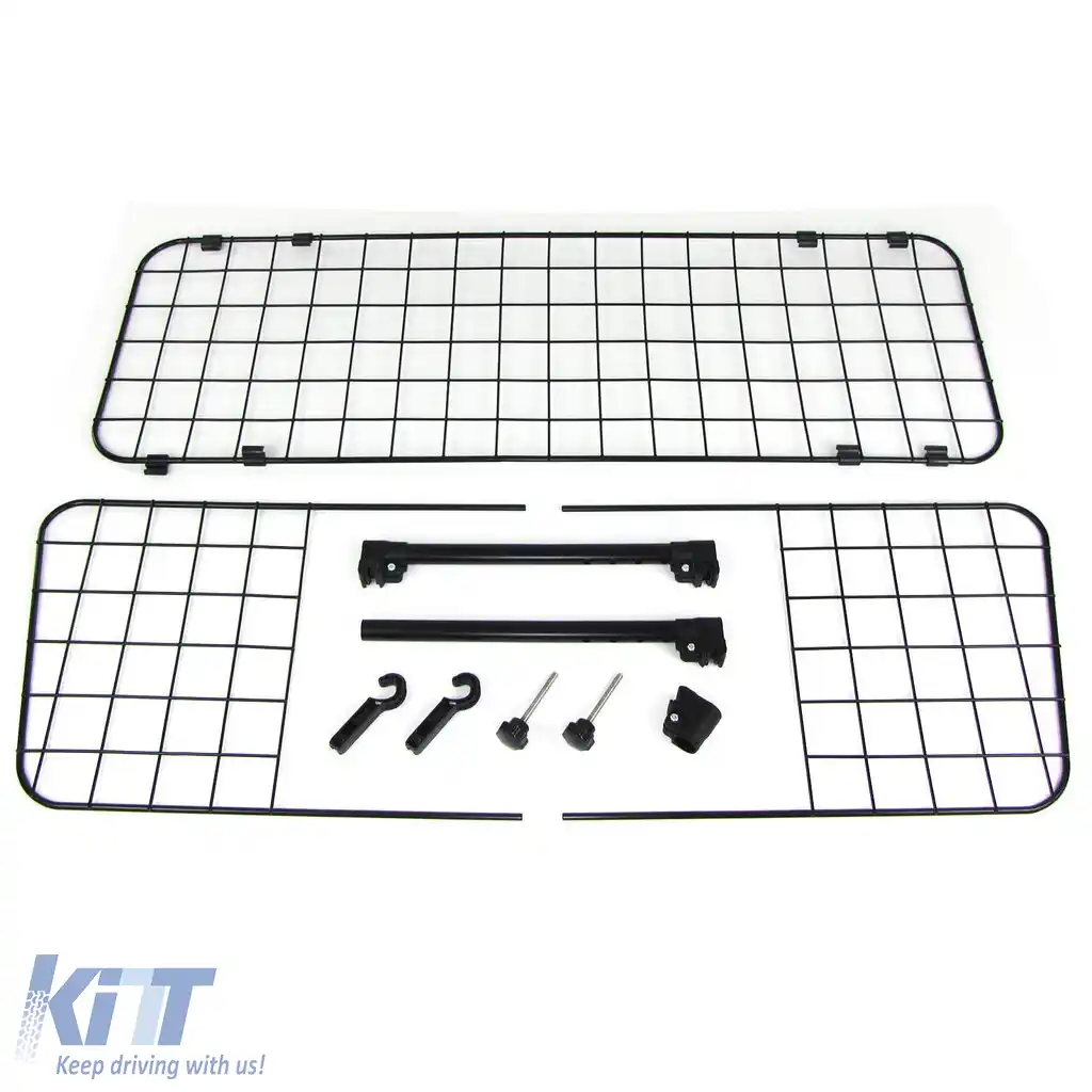 Grilaj de protecție pentru câini, ajustabil, universal, pentru portbagajul mașinii PKW KFZ Auto Kombi-image-6191744