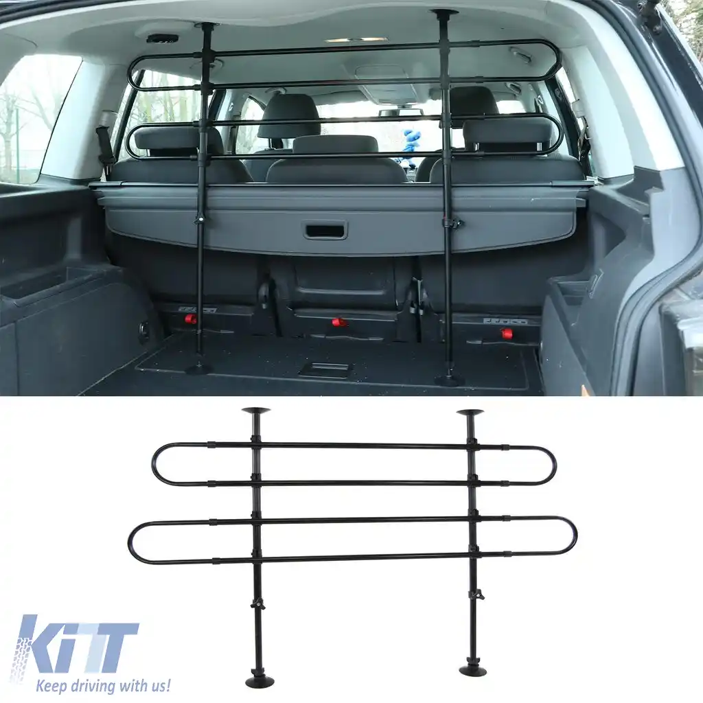 image-31-Grilaj de protecție pentru câini, ajustabil, universal, pentru portbagajul mașinii PKW KFZ Auto Kombi