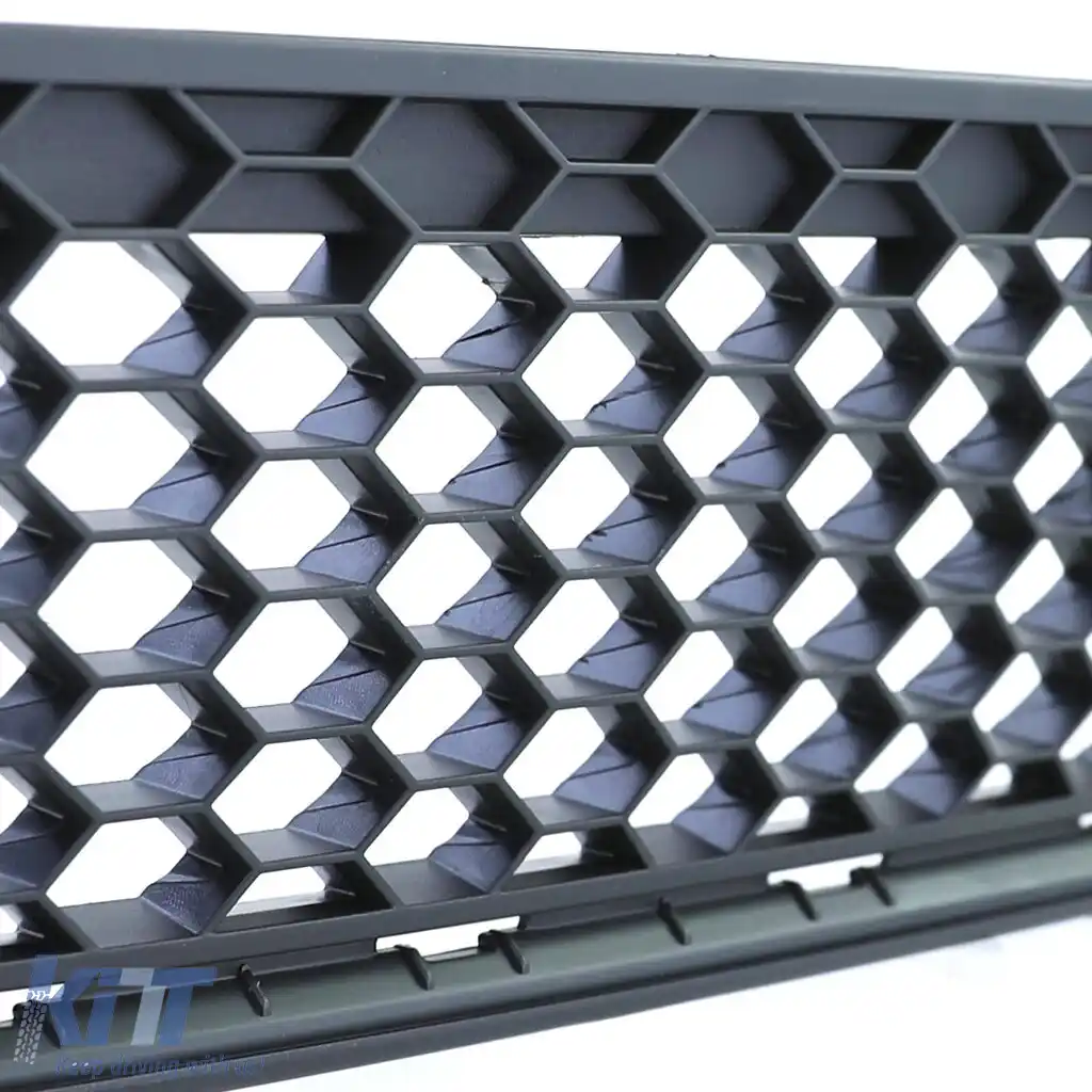 Grilaj de tip fagure pentru bara de protecție, potrivit pentru VW Golf 6 08-12 GTI GTD-image-6193649