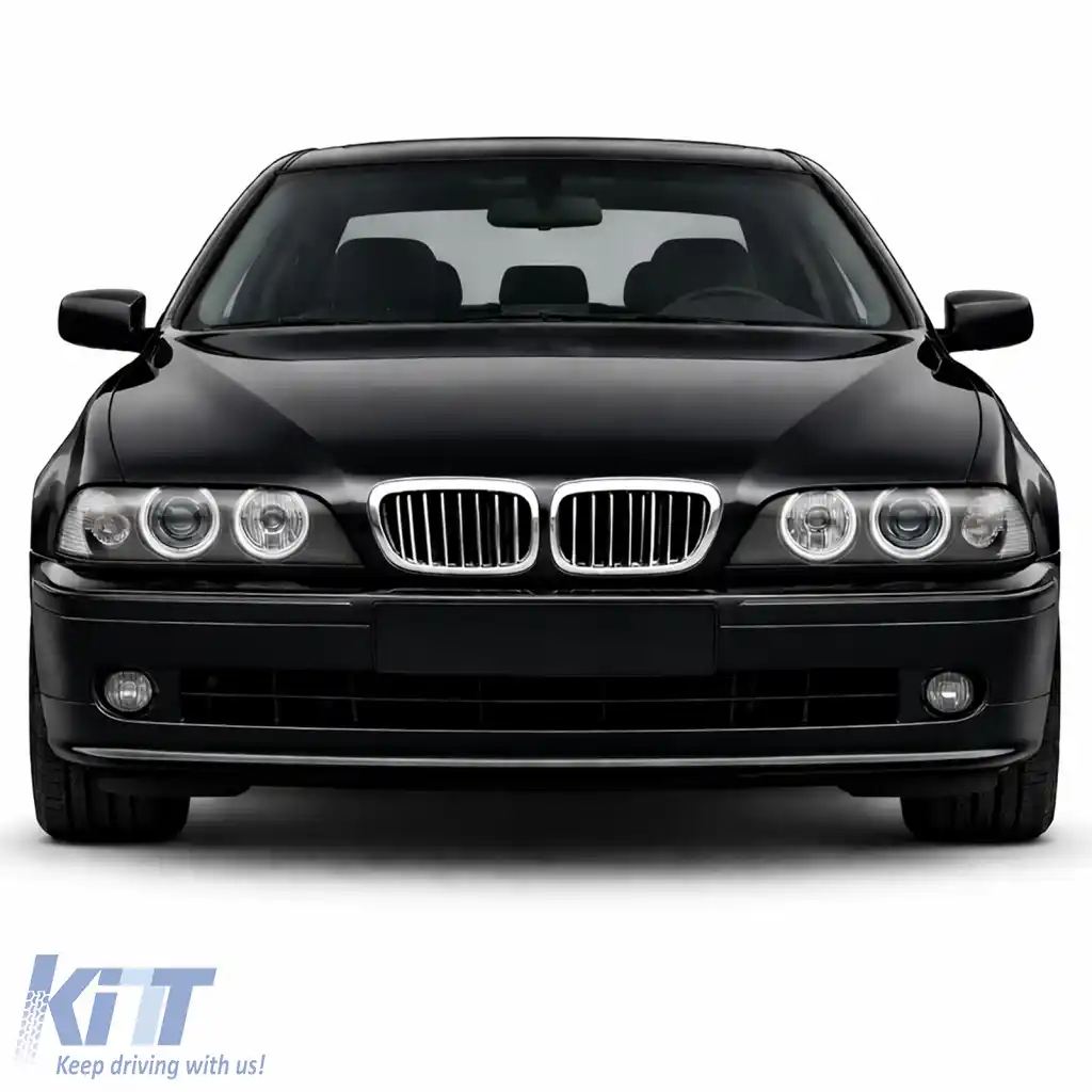 Grilaj frontal sport crom potrivit pentru BMW Seria 5 E39 Sedan Touring 1995-2003-image-6261756