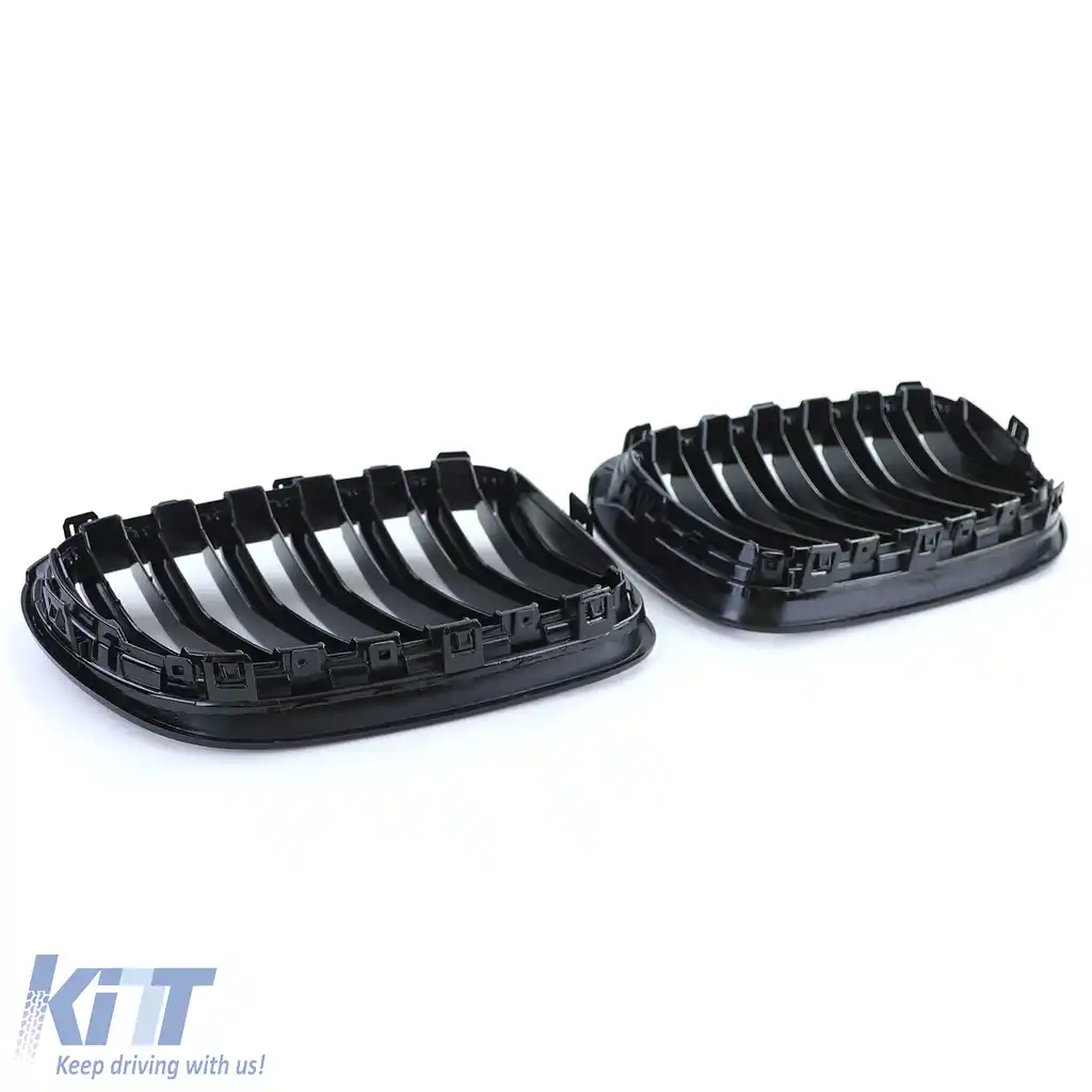 Grilaj frontal sport cu dublu fante, lucios, potrivit pentru BMW X3 F25 10-14-image-6207189