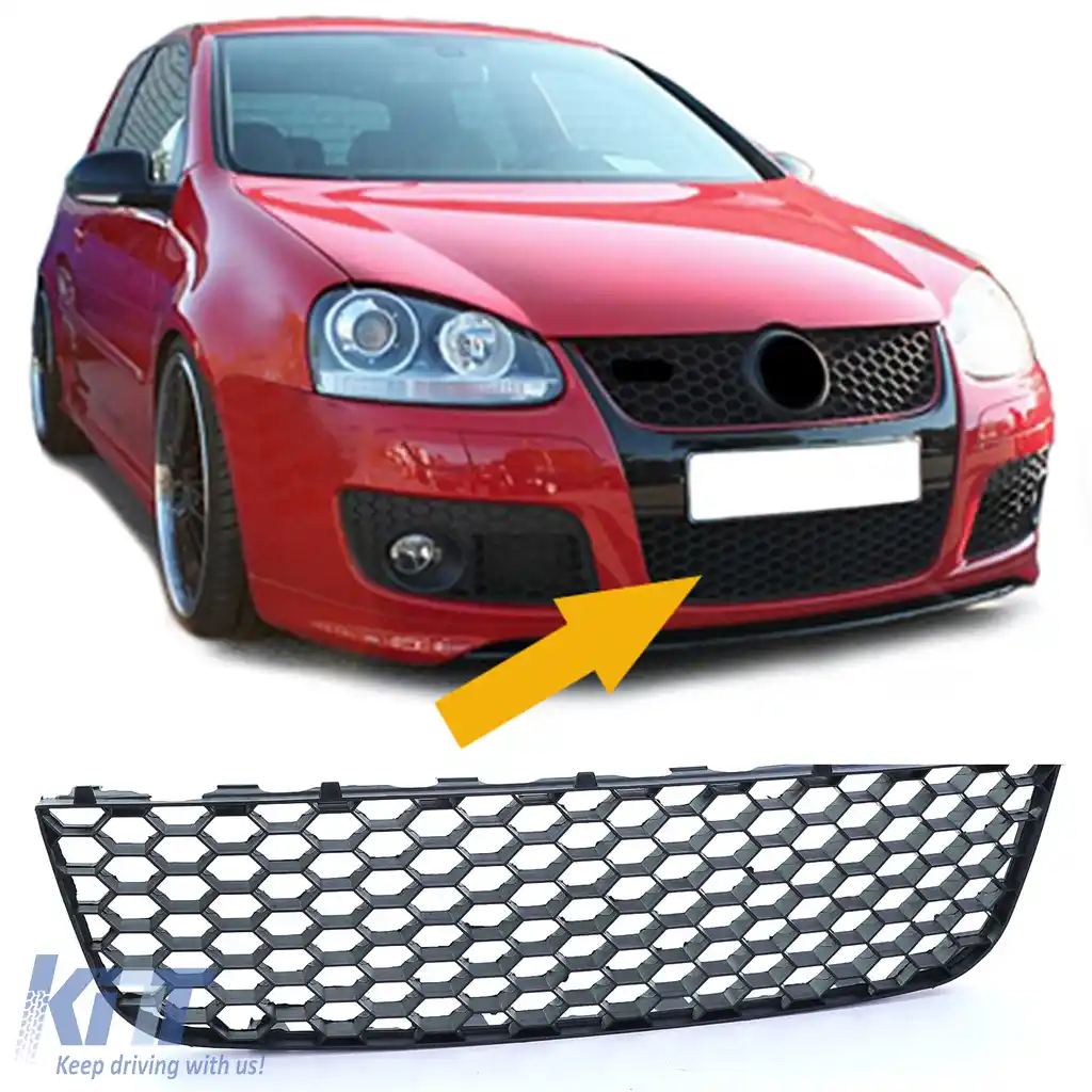 Grilaj inferior cu plasă tip fagure pentru VW Golf 5 GTI 04-09