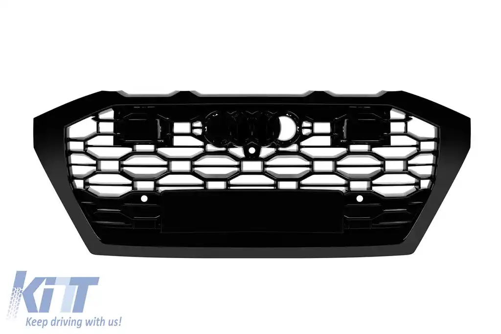Grilaj lacuit negru potrivit pentru Audi RSQ8 2018-2023