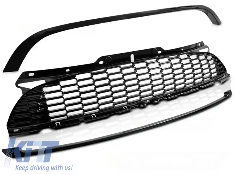 Grilaj lacuit negru potrivit pentru Mini Cooper R56, R57, R55 2010-2014