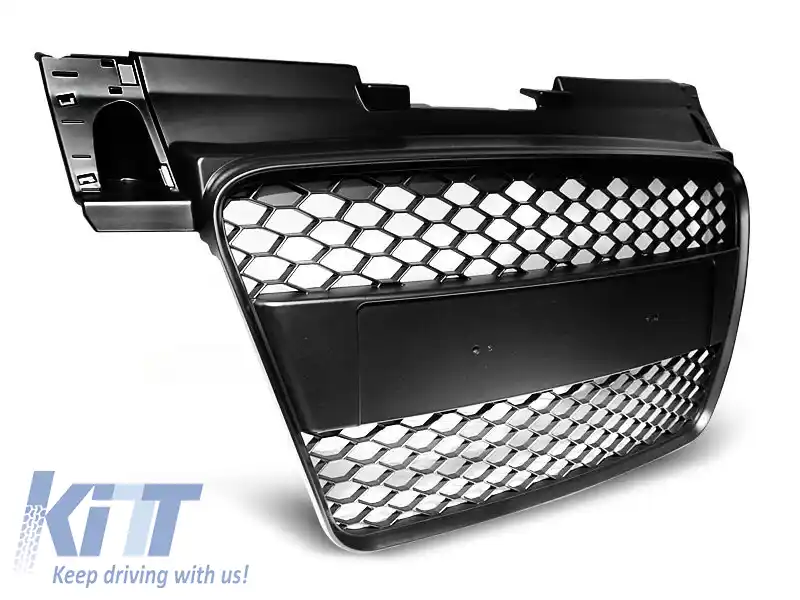 Grilaj mat negru tip RS potrivit pentru Audi TT coupe, cabrio 2006-2014