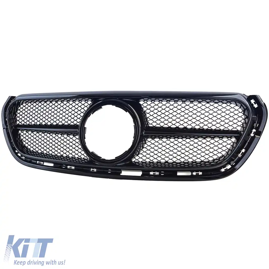 Grilaj radiator de performanță negru lucios, potrivit pentru Mercedes X-Class W470 2017-2020-image-6202739