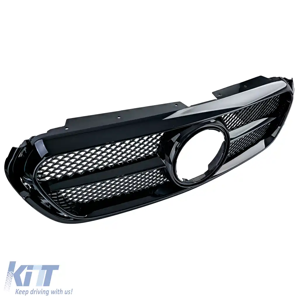 Grilaj radiator de performanță negru lucios, potrivit pentru Mercedes X-Class W470 2017-2020-image-6202742