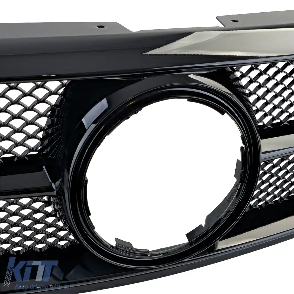 Grilaj radiator de performanță negru lucios, potrivit pentru Mercedes X-Class W470 2017-2020-image-6202744