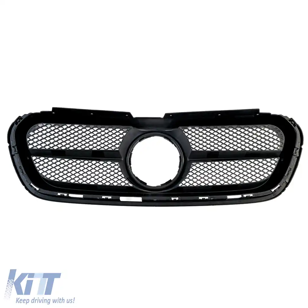Grilaj radiator de performanță negru lucios, potrivit pentru Mercedes X-Class W470 2017-2020-image-6202745