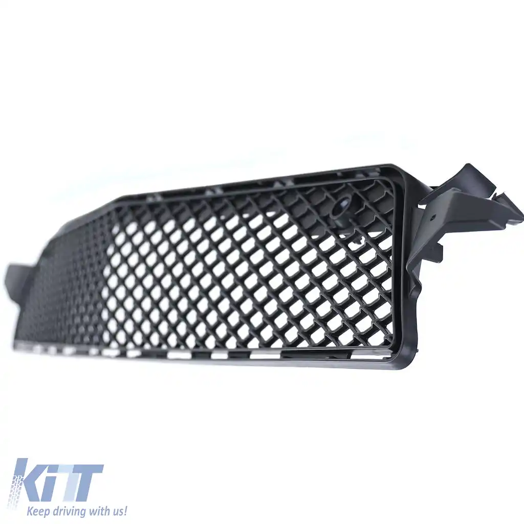 Grilaj radiator din plasă în bara de protecție potrivit pentru Mercedes CLS C218 X218 11-14 cu pachetul A Design-image-6192224