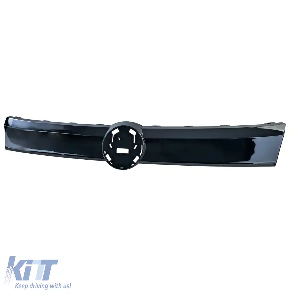 Grilaj radiator Grilaj frontal Negru lucios potrivit pentru VW Caddy V SB din 2020-image-6265905