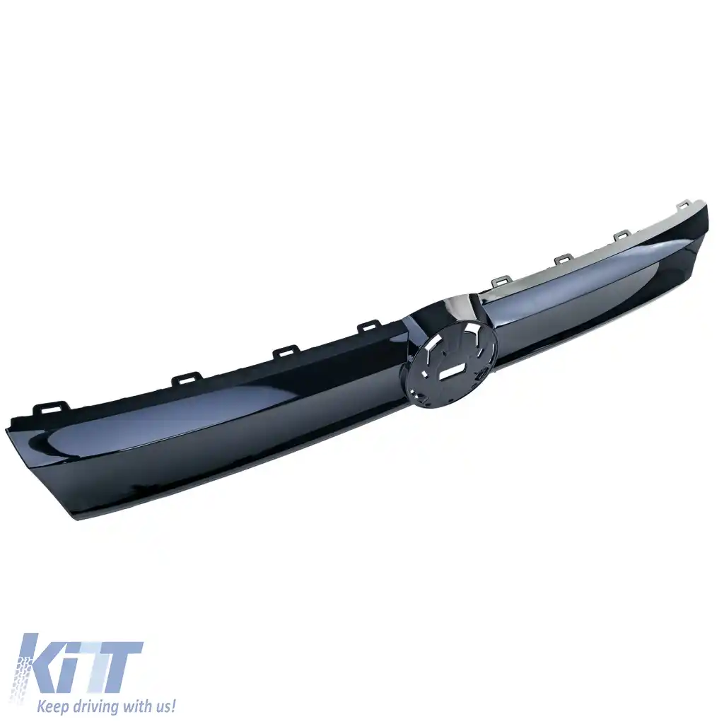 Grilaj radiator Grilaj frontal Negru lucios potrivit pentru VW Caddy V SB din 2020-image-6265908