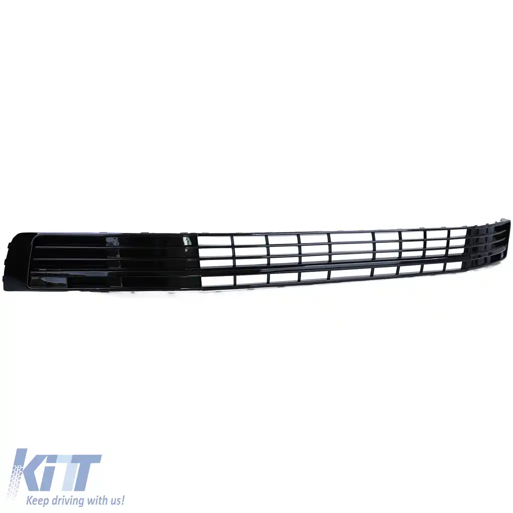 Grilaj radiator pentru bara de protecție negru lucios pentru VW T6 Multivan fără ACC 15-19-image-6196996