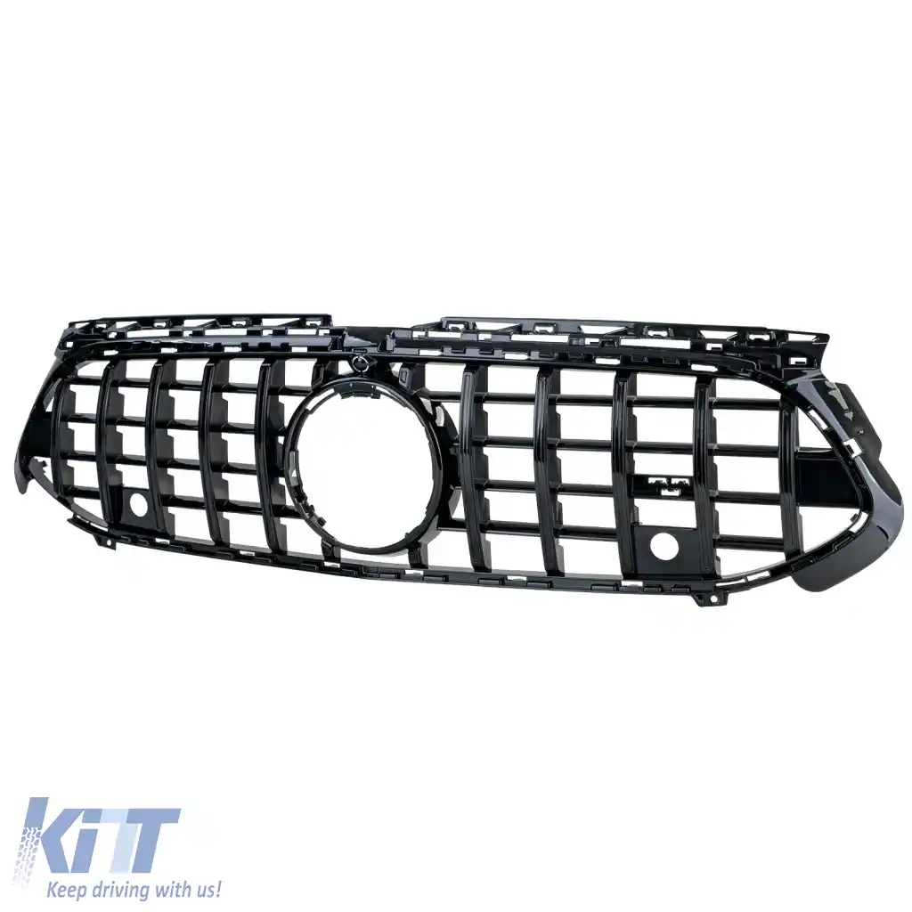 Grilaj radiator sport negru lucios, potrivit pentru Mercedes A-Class W177 V177 din 2022-image-6277569