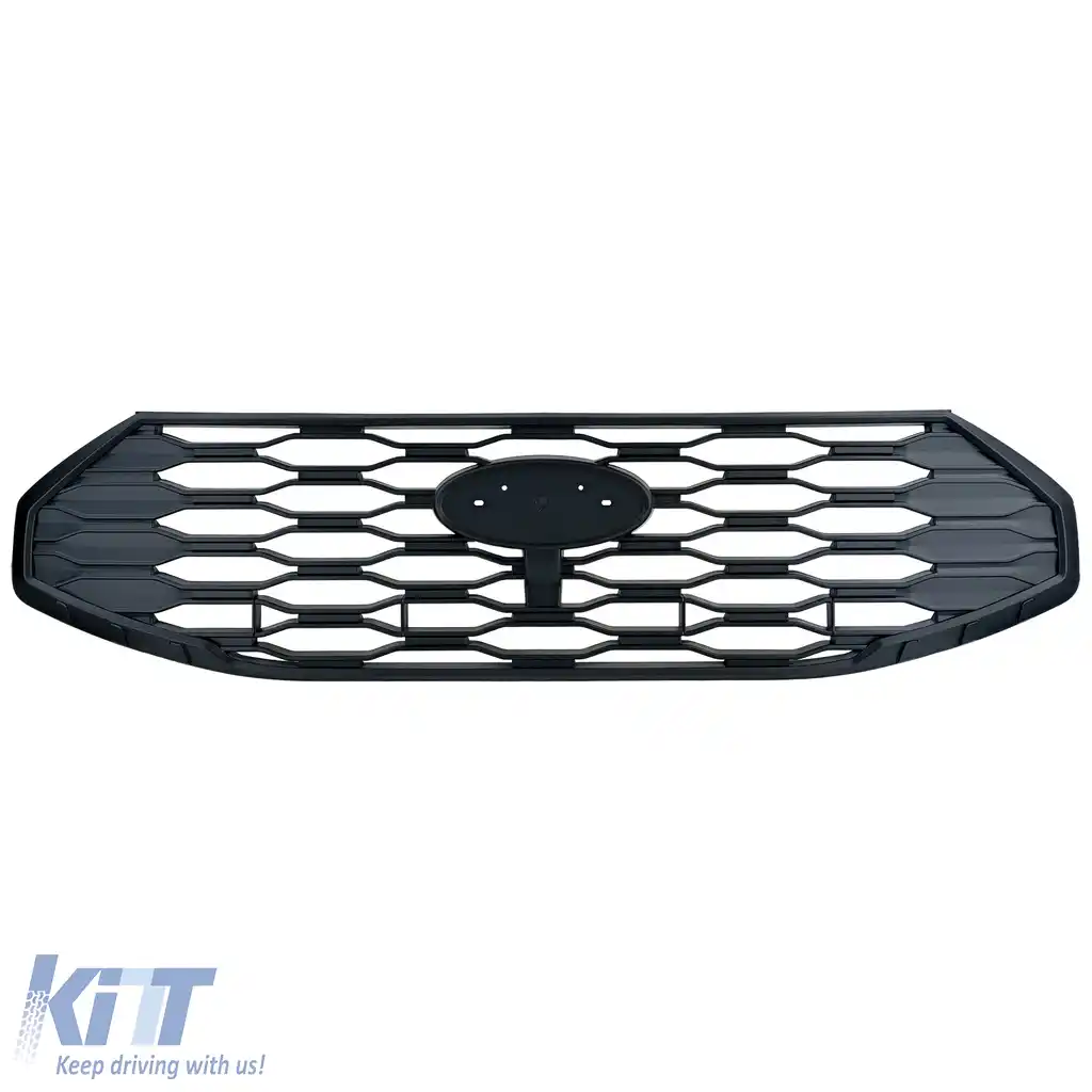 Grilaj radiator sport negru mat, potrivit pentru Ford Tourneo Transit Custom din 2023-image-6210880