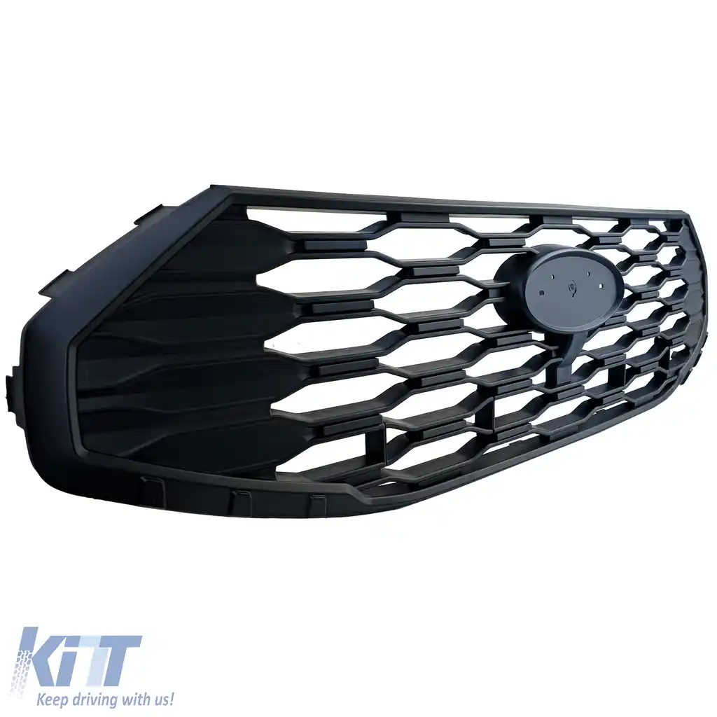 Grilaj radiator sport negru mat, potrivit pentru Ford Tourneo Transit Custom din 2023-image-6210881