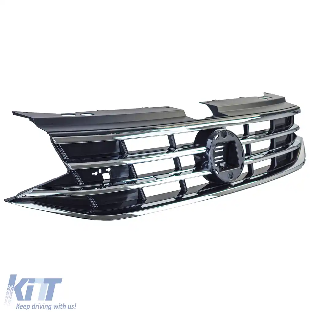 Grilaj radiator versiune sportivă potrivit pentru VW Tiguan II inclusiv facelift R 2020-2023-image-6202619