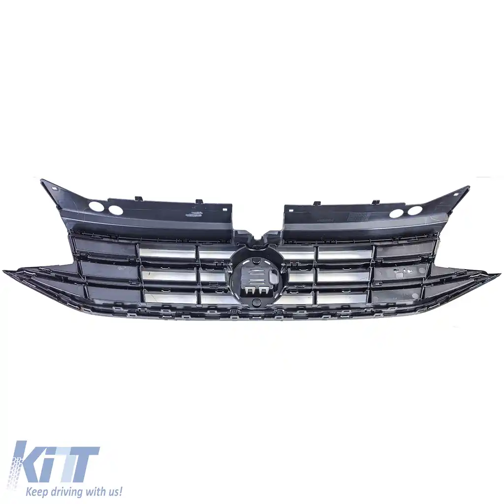 Grilaj radiator versiune sportivă potrivit pentru VW Tiguan II inclusiv facelift R 2020-2023-image-6202621