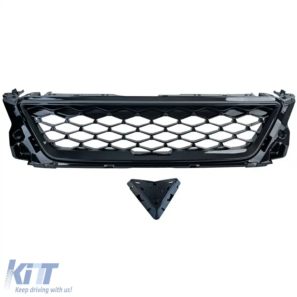 Grilaj sport CLEAN cu design în fagure se potrivește pentru Seat Ibiza 6F KJ din 2017-image-6278046