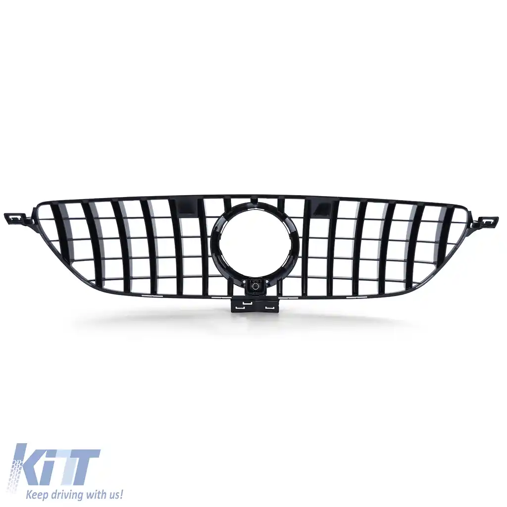 Grilaj Sport Crom Negru potrivit pentru Mercedes GLE Coupe C292 2015-2019-image-6200066