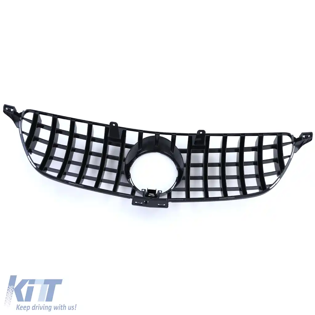 Grilaj Sport Crom Negru potrivit pentru Mercedes GLE Coupe C292 2015-2019-image-6200067