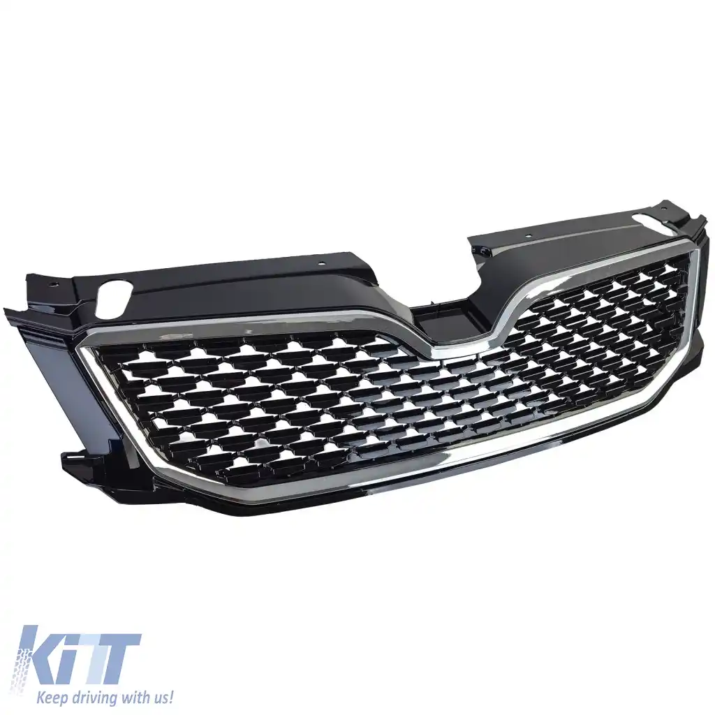 Grilaj sport crom negru potrivit pentru Skoda Octavia 5E pre-facelift 12-17-image-6268318