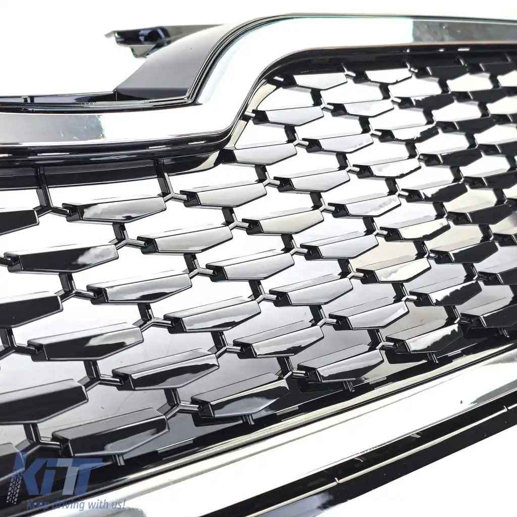 Grilaj sport crom negru potrivit pentru Skoda Octavia 5E pre-facelift 12-17-image-6268319