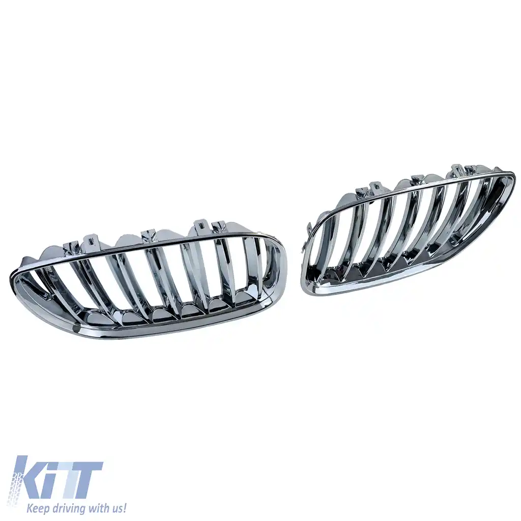 Grilaj sport cromat frontal, potrivit pentru BMW X5 E53 1999-2003-image-6257877