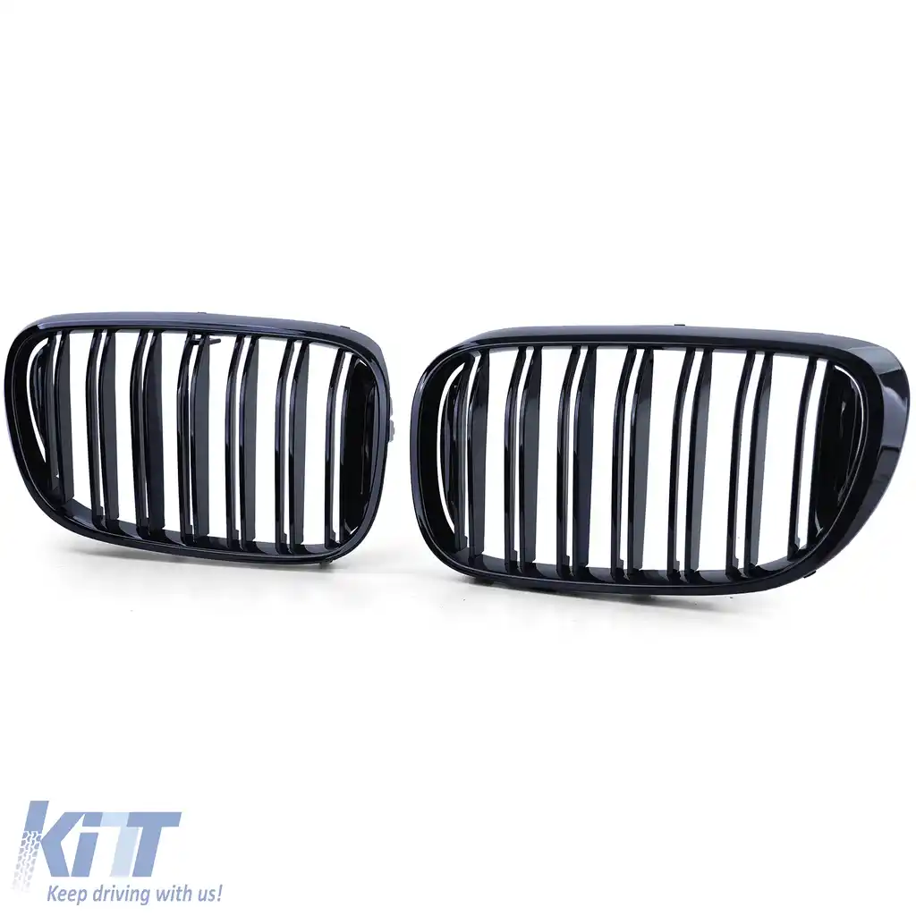 Grilaj sport cu două lamele, performanță lucioasă, potrivit pentru BMW Seria 7 G11 15-19-image-6197328