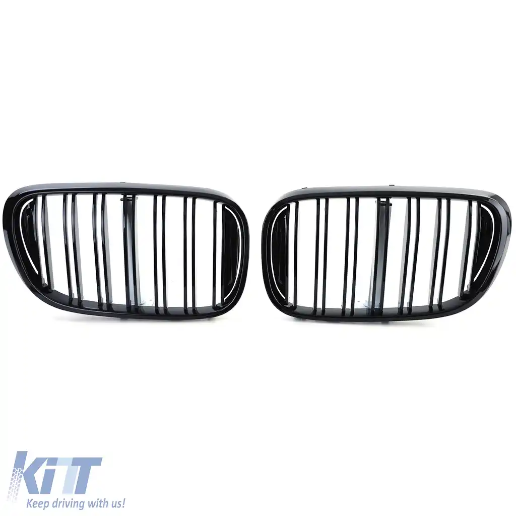 Grilaj sport cu două lamele, performanță lucioasă, potrivit pentru BMW Seria 7 G11 15-19-image-6197331
