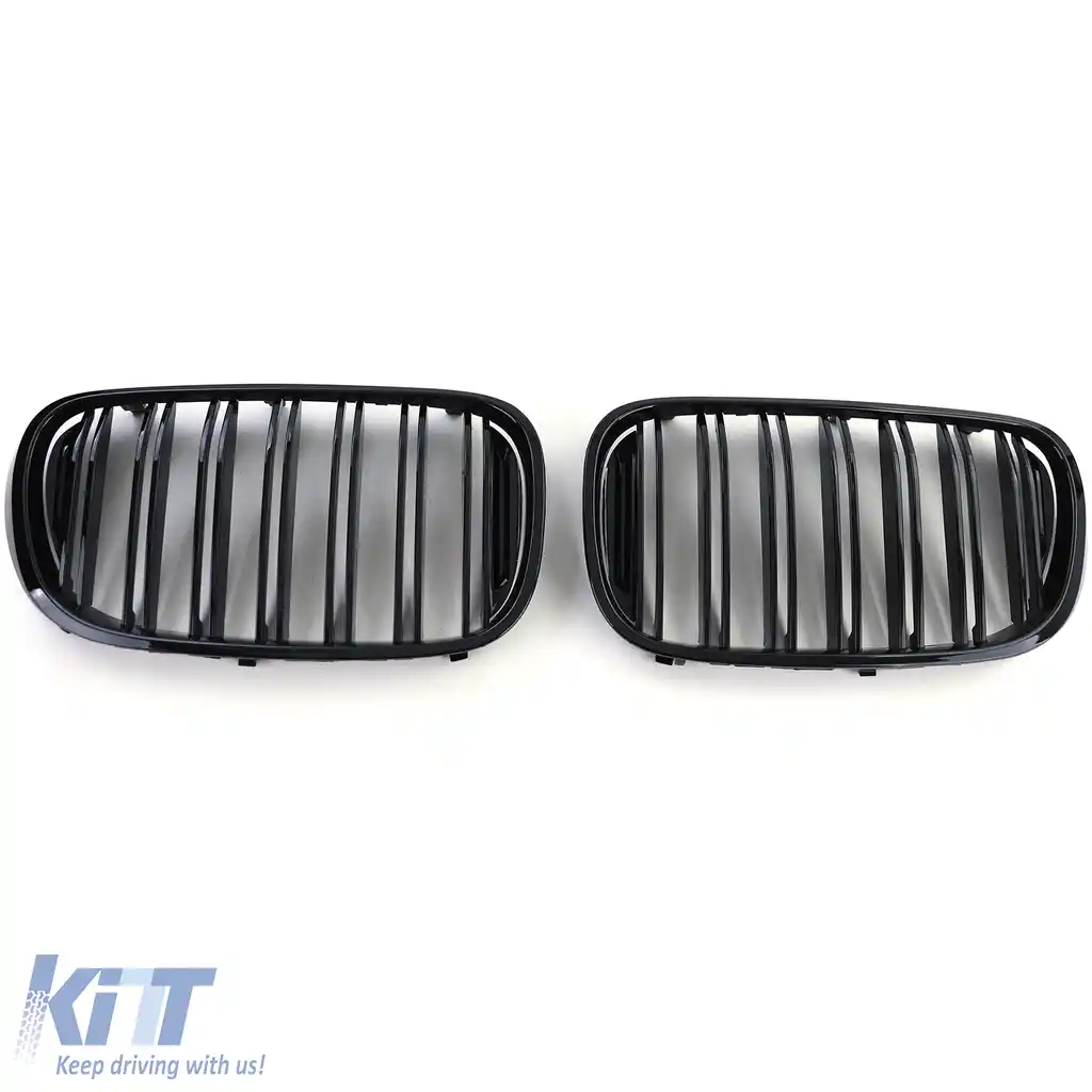 Grilaj sport cu două lamele, performanță lucioasă, potrivit pentru BMW Seria 7 G11 15-19-image-6197333