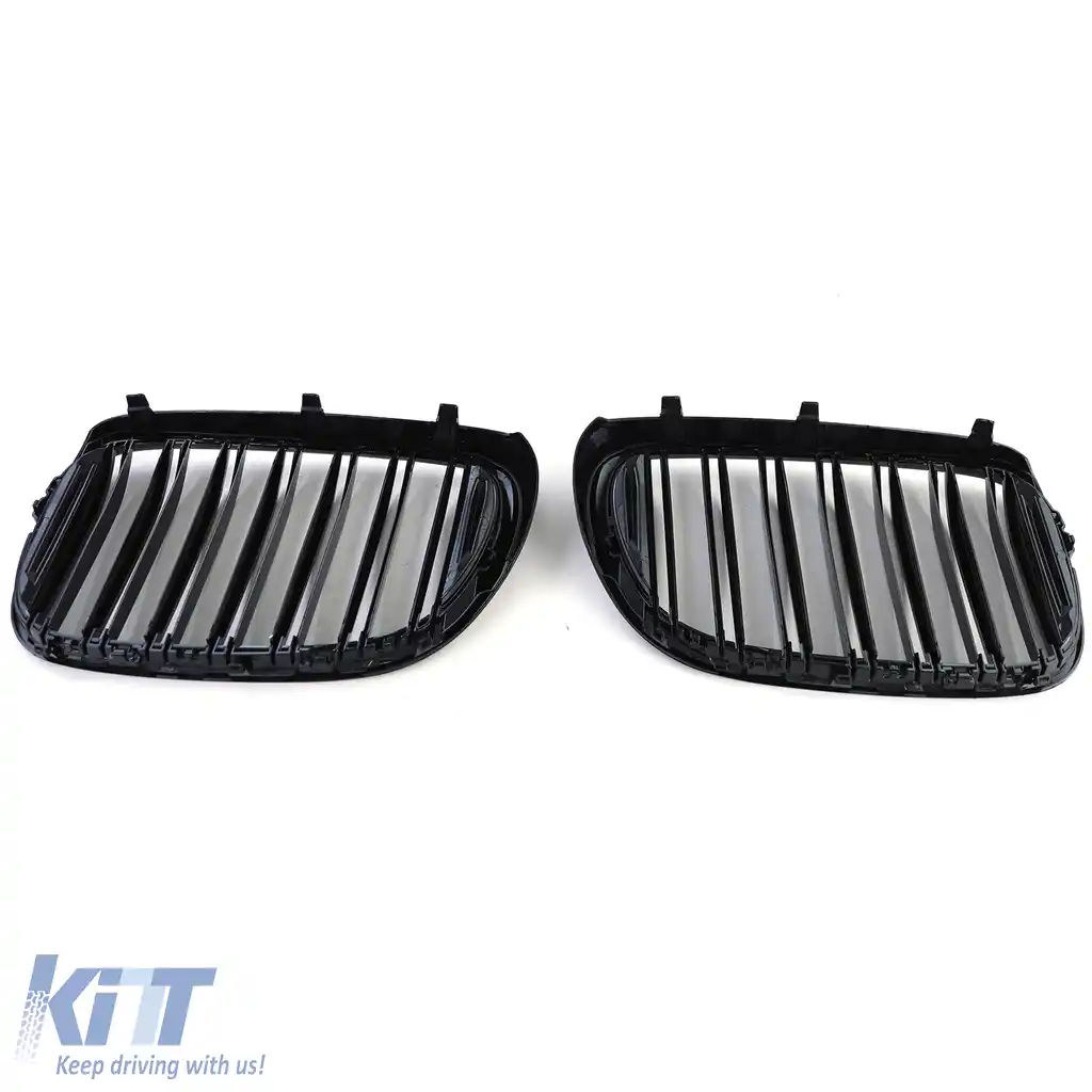 Grilaj sport cu două lamele, performanță lucioasă, potrivit pentru BMW Seria 7 G11 15-19-image-6197334