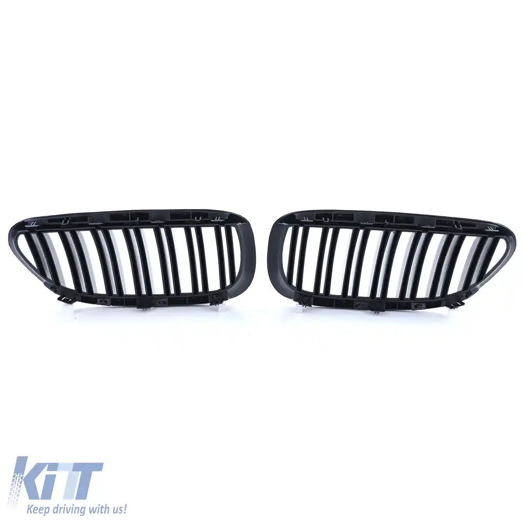 Grilaj sport cu dublu fante, lucios, potrivit pentru BMW Seria 6 E63 E64-image-6201742