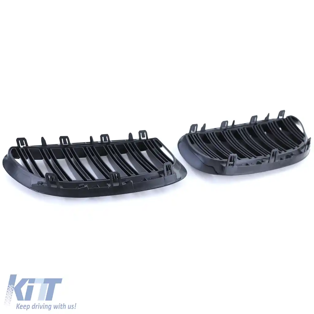 Grilaj sport cu dublu fante, lucios, potrivit pentru BMW Seria 6 E63 E64-image-6201743