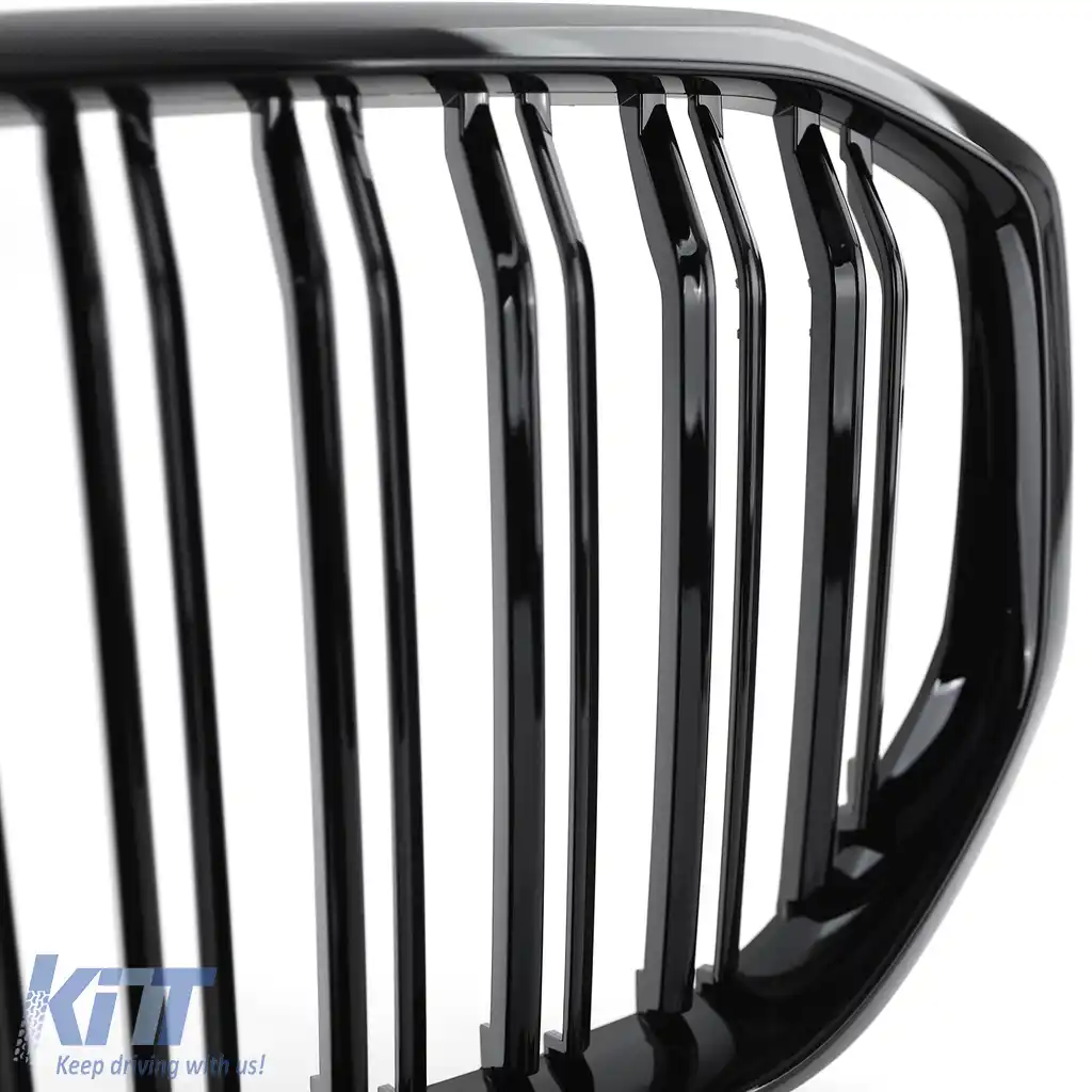 Grilaj sport cu dublu fante, lucios, potrivit pentru BMW X5 G05 din 18-image-6201999