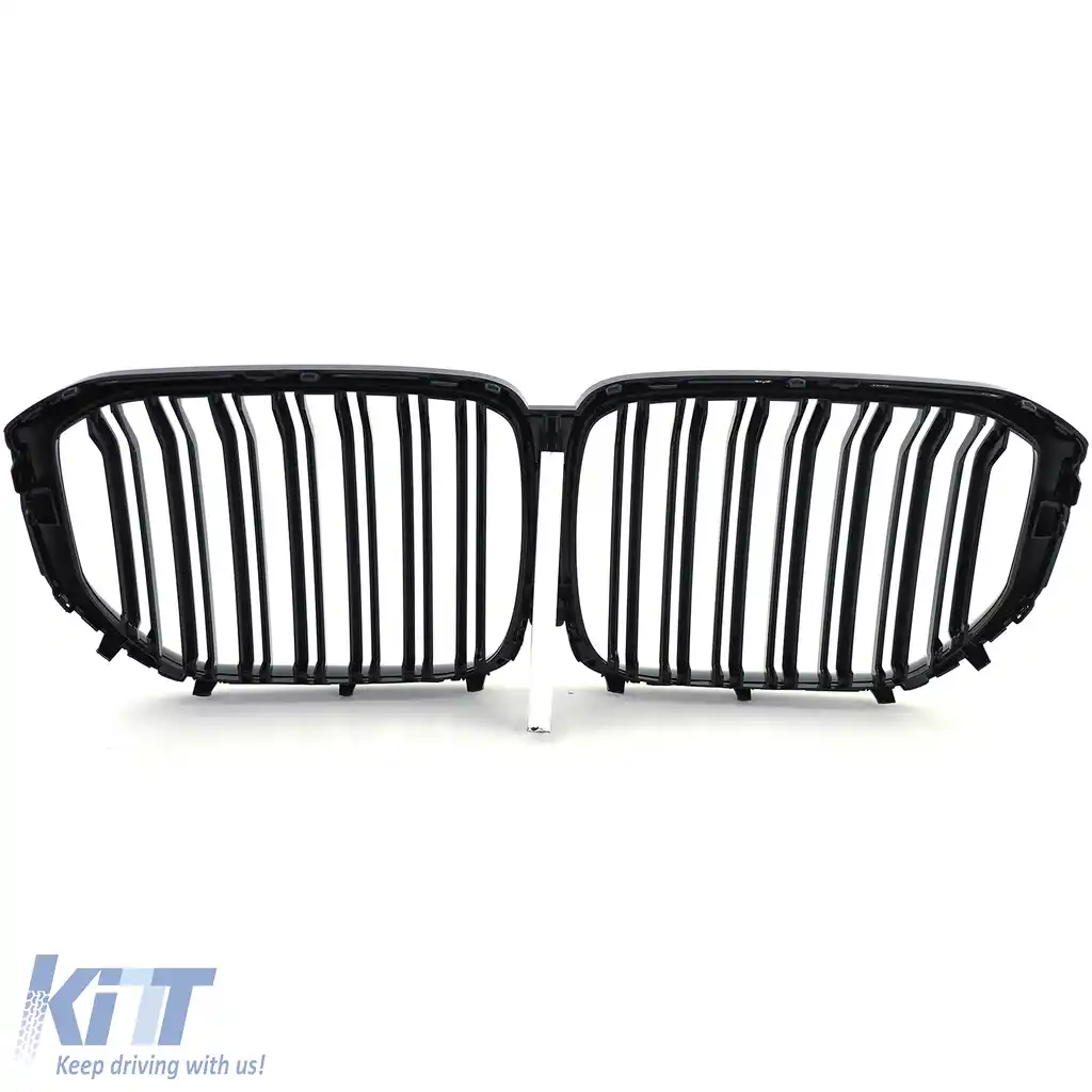 Grilaj sport cu dublu fante, lucios, potrivit pentru BMW X5 G05 din 18-image-6202001
