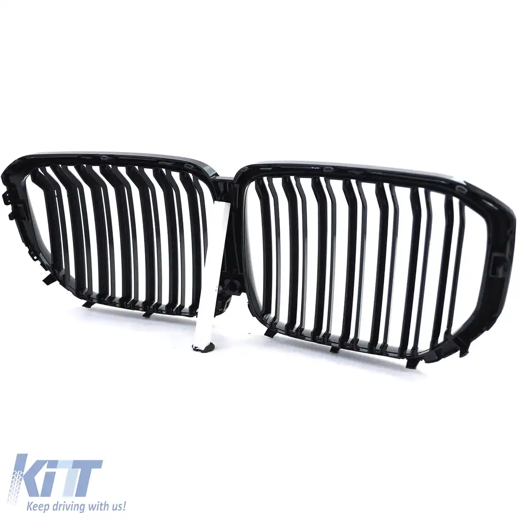 Grilaj sport cu dublu fante, lucios, potrivit pentru BMW X5 G05 din 18-image-6202002